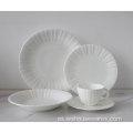 2023 set de cena de porcelana al por mayor set de vajilla de cerámica